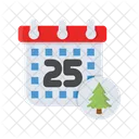 Calendario de Navidad  Icono