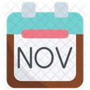 Noviembre Icono