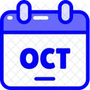 Calendario De Outubro Outubro Festival De Outubro Icon