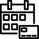 Calendario Data Programacao Ícone