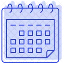 Pagina De Calendario Pagina Diseno Icono