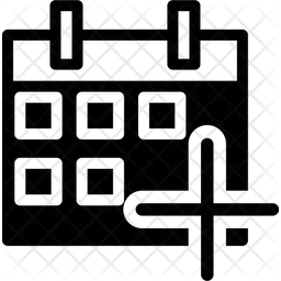 Calendario más  Icono