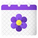 Calendario De Primavera Vacaciones De Primavera Primavera Icono