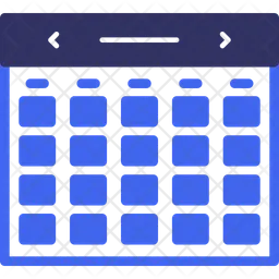 Agenda do calendário  Ícone