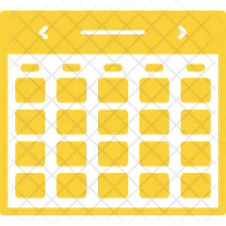 Agenda do calendário  Ícone