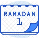 Calendario De Ramadan Ramadan Calendario Icono