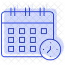 Reloj Calendario Hora Recordatorio Icono