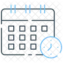 Reloj Calendario Hora Recordatorio Icono