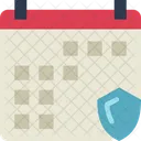 Seguridad del calendario  Icon