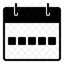 Calendario Data Programacao Ícone