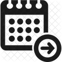Calendario Data Programacao Icon