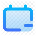 Subtração de calendário  Ícone