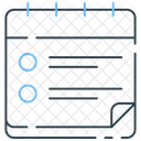 Tareas Del Calendario Tareas Por Hacer Icono
