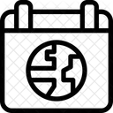 Calendario terrestre  Icono