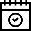 Calendario Horario Hora E Data Ícone