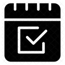 Calendario Verificato Pianificatore Programma Icon