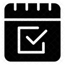 Calendario Verificato Pianificatore Programma Icon
