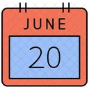 Widget de calendário  Ícone