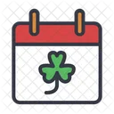 Calender St Patrick Day Calendar Icon