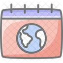 Calender Earth Day Icon