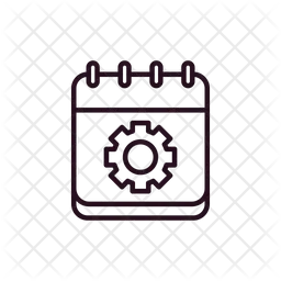 Calender Configuration  Icon
