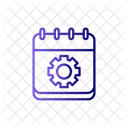 Calender Configuration  Icon