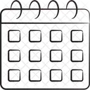 Schedule Date Day Icon