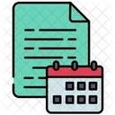 Calender Schedule Date Icon