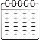 Schedule Date Day Icon