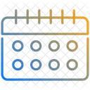 Calendrier  Icône