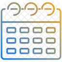Calendrier  Icône