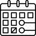 Calendrier  Icône