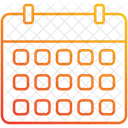 Calendrier  Icône
