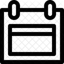 Calendrier Date Emploi Du Temps Icône
