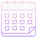 Calendrier  Icône