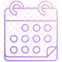 Calendrier  Icône