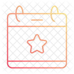 Calendrier  Icône