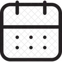 Calendrier  Icône
