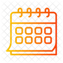 Calendrier  Icône