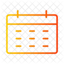 Calendrier  Icône