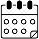 Calendrier  Icône
