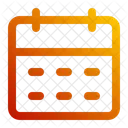 Calendrier  Icône