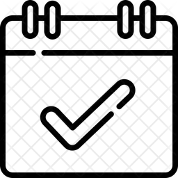 Calendrier  Icône