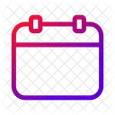 Calendrier Emploi Du Temps Evenement Icône
