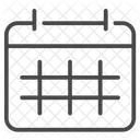 Calendrier  Icône