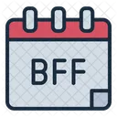 Calendrier Emploi Du Temps Bff Icône