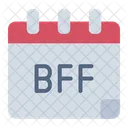 Calendrier Emploi Du Temps Bff Icône