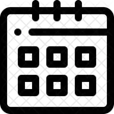 Calendrier  Icône