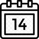 Calendrier  Icône