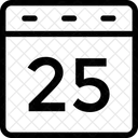 Calendrier  Icône